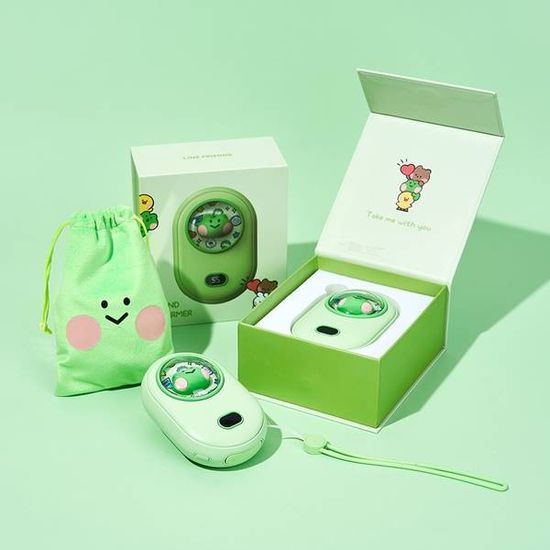 단미 라인프렌즈 미니니 USB 충전 손난로 보조배터리