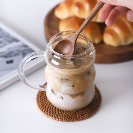 스위트 내열 유리컵, 맥주잔, 커피잔 330ml 1p