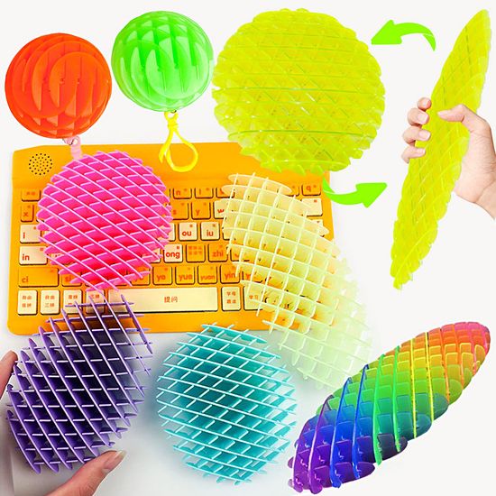 야광 벌집 피젯토이 피젯웜 신기한 틱톡 손 장난감