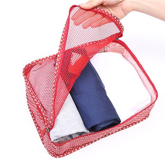 PATTERN CLOTHES POUCH size S 여행용 의류 파우치