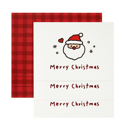 아트박스 하트산타 카드 3매입