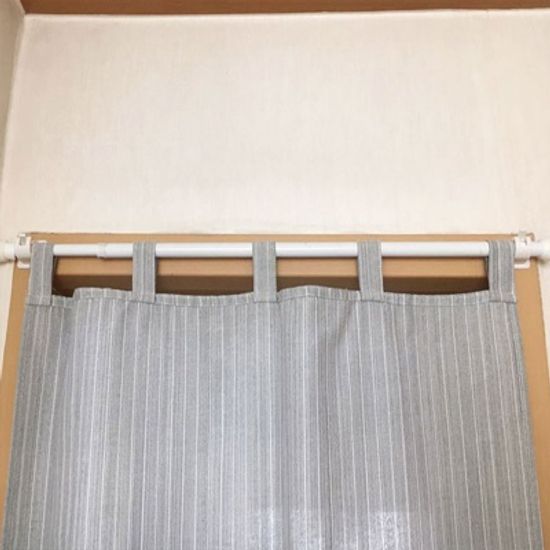 붙이는 커튼봉 브라켓 2p