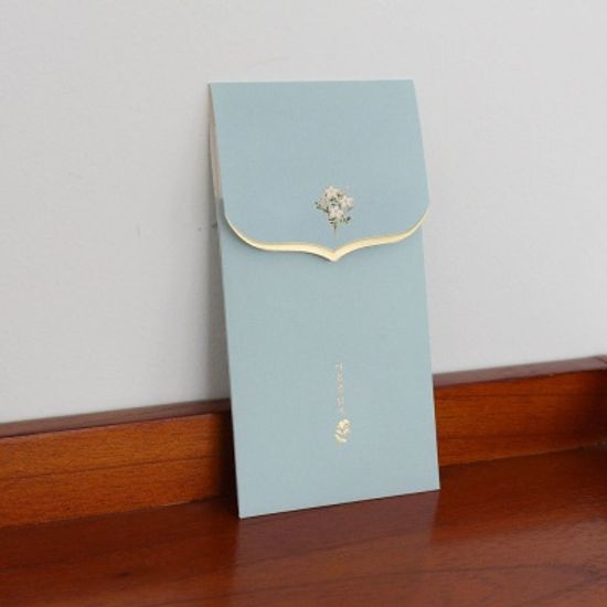 020-ME-0044 / 꽃단아 축하봉투 (블루)