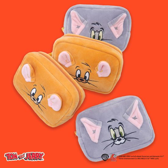 톰과제리 사각 미니 파우치 2종