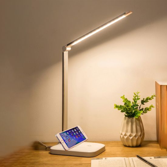 LED 스탠드 밝기조절 책상 무드등 터치식 독서등 E506