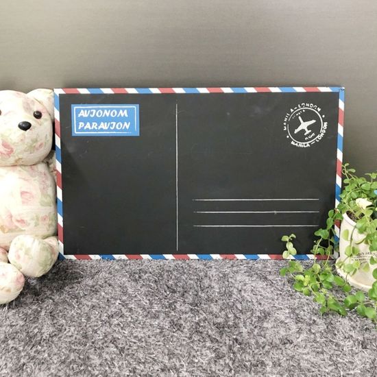 에어 메일 엽서모양 칠판