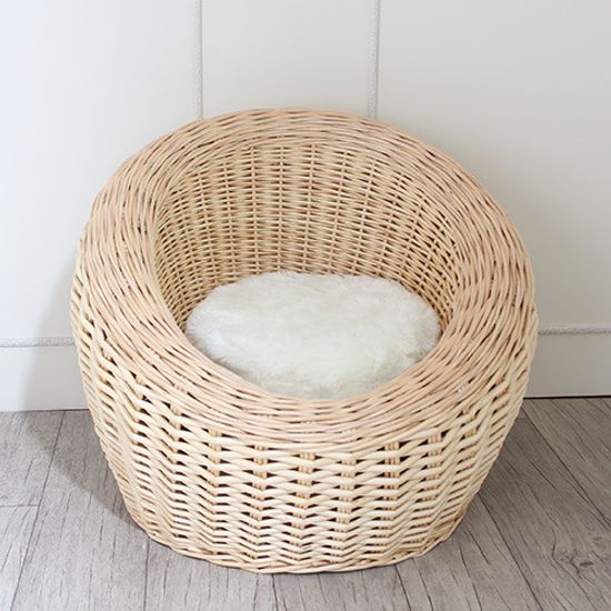 천연 라탄 의자(돌사이즈)