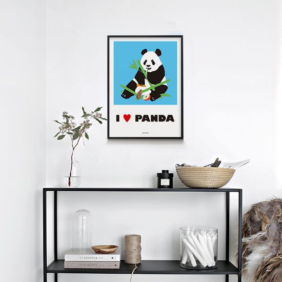 판다 2 M 디자인 포스터 동물 자이언트 판다