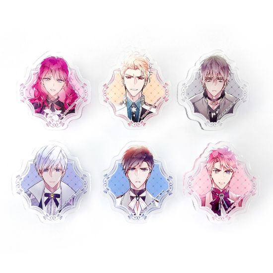 [악역의 엔딩은 죽음뿐] 아크릴 클립 6종