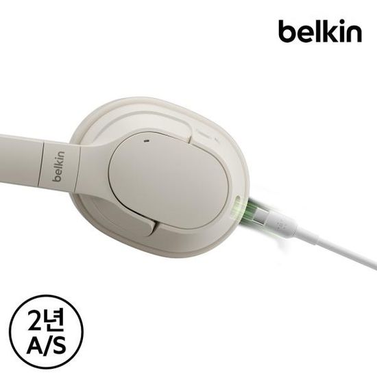 벨킨 서라운드 오버이어 무선 블루투스 헤드폰 AUD009