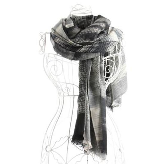 [더로라]면 스카프 -텍스츄어 변화 S5162