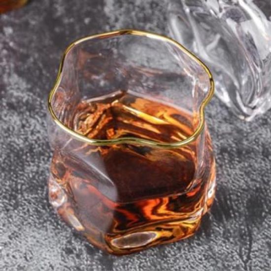 르블랑 유니크 골드 위스키글라스 1개