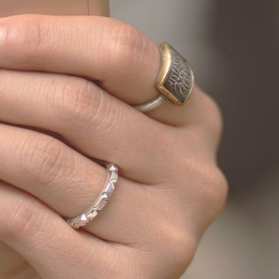 RS-144 인용구 철인 반지 Ver.2