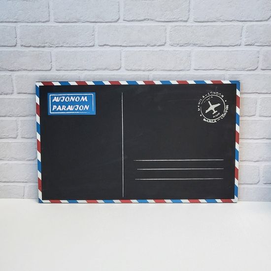 에어 메일 엽서모양 칠판