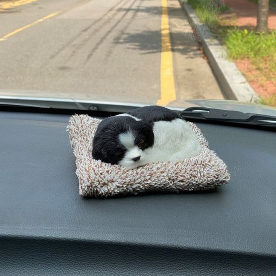 자동차인형 차량용 악세사리 노호혼 보더콜리