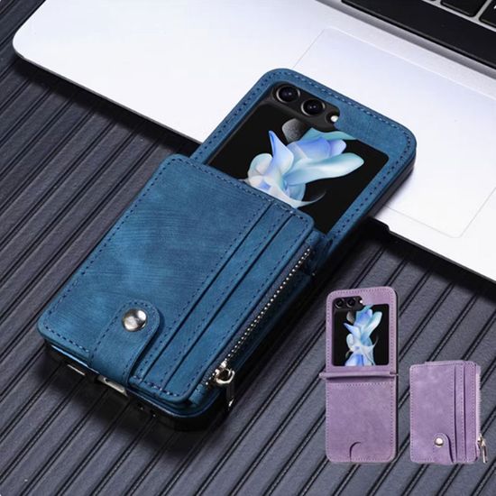 갤럭시 Z플립 6 5 4 3 가죽 분리형 카드 지갑 케이스