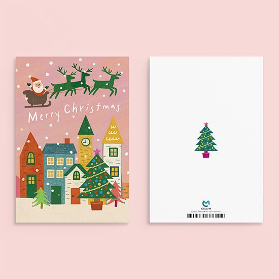 크리스마스카드 XCA2502 - MERRY CHRISTMAS 신상카드