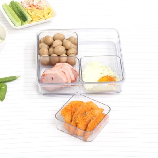 스카이락 4칸 칸칸반찬통