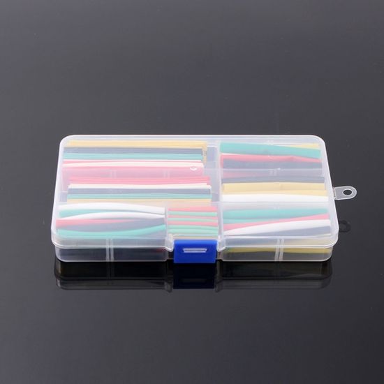 전선보호 열수축 튜브 140p세트 전선절연 하네스작업