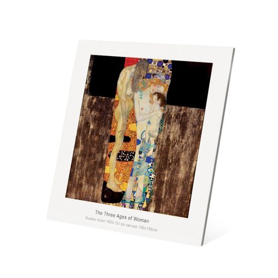 클림트 - 여성의 세시기 Three Ages of Women 15x15cm