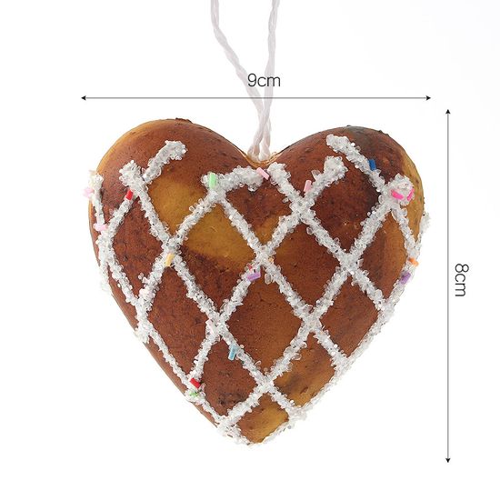 [도토로]쿠키마을 오너먼트 4p(하트도넛)