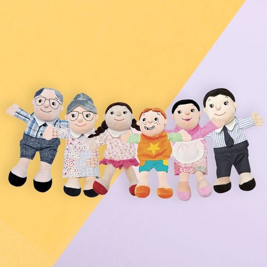 구연동화 동물손가락인형 5종세트(W6C7137)