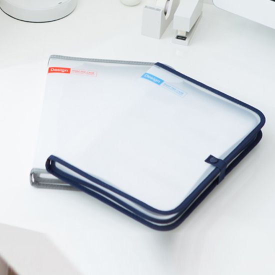 수능 시험지 학습지 정리 지퍼 A4 스냅 파일 케이스