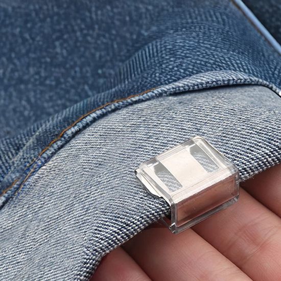 바지 밑단 줄이기 바지단 클립 기장 수선 고정 셀프