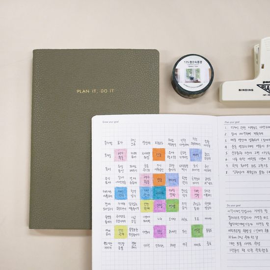 오첵 플랜잇두잇 만년형 올인원플래너 다이어리