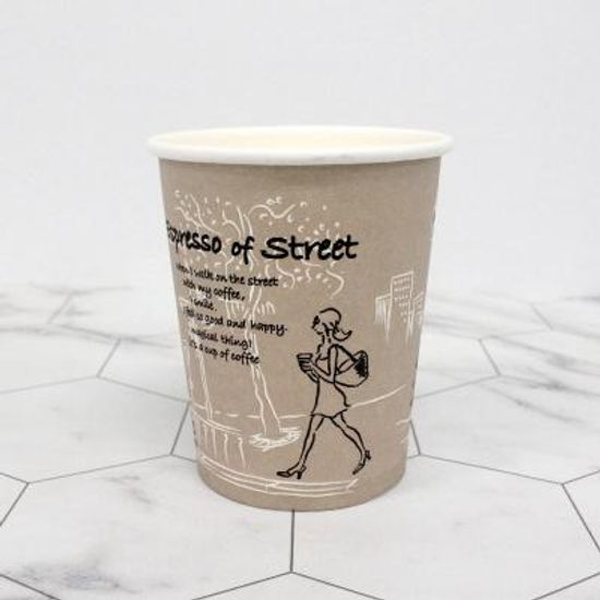 새솔 테이크아웃 종이컵 10온스 1000개 카페풍경