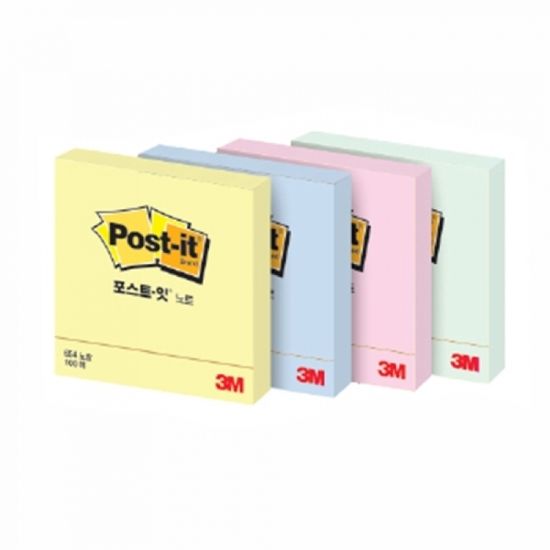 3M.포스트잇 노트.654(노랑)