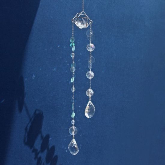 비 온 뒤 무지개 크리스탈 썬캐쳐