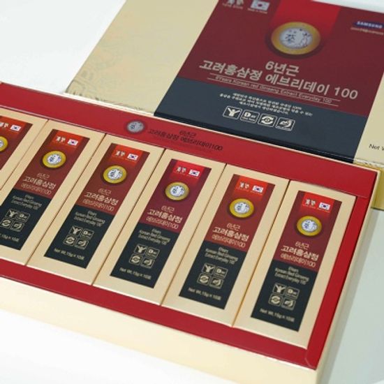 고려홍삼정 에브리데이100 홍삼스틱 60포 선물세트