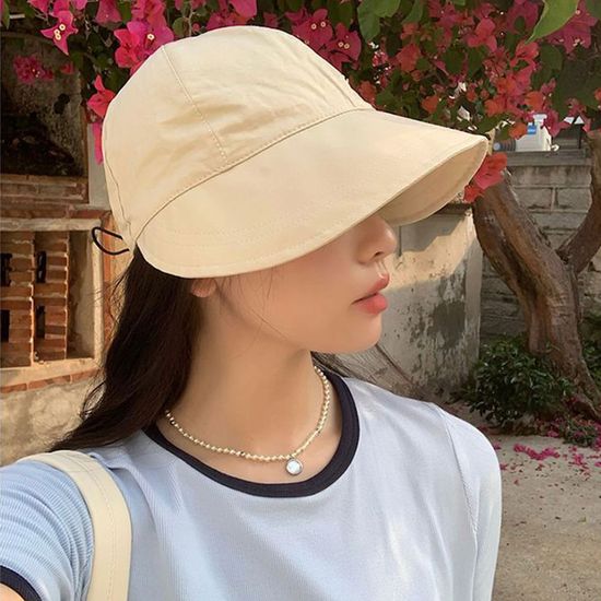 [자외선 차단!] 끈조절 돌돌이 데일리 버킷햇