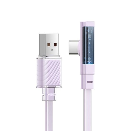 파스텔 90도 플랫 핏 고속충전 케이블 [C타입 8핀 PD]