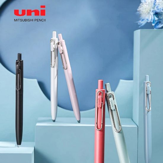 0.38mm 유니볼 ONE F 중성펜(블랙잉크) UMN-SF 1자루