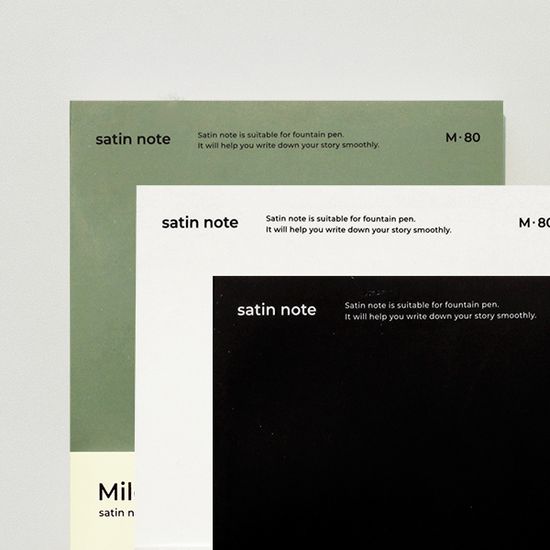 새틴 노트 M80 A6