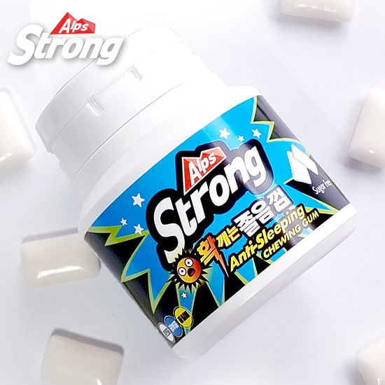 알프스스트롱 확깨는 졸음껌 51g [원산지:스위스]