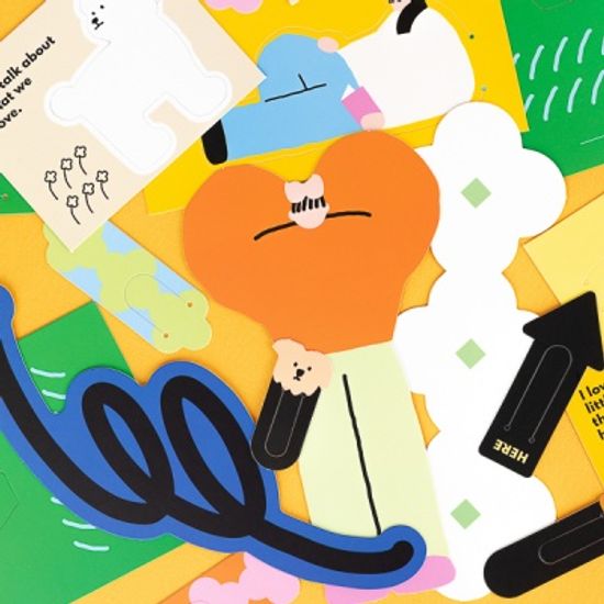 리틀띵스 북마크 (4종) 