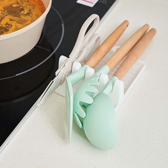 1+1조리도구 받침대 주방 거치대 국자 다용도 정리대