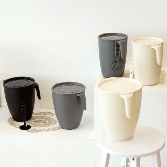 얼쓰 완벽밀폐 음식물 쓰레기통 냄새차단 사료통