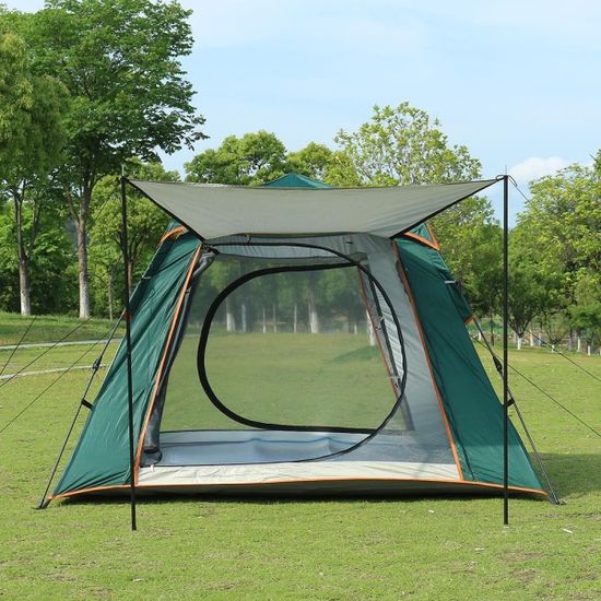3~4인용 위드캠핑 오토 원터치텐트 야영 그늘막텐트
