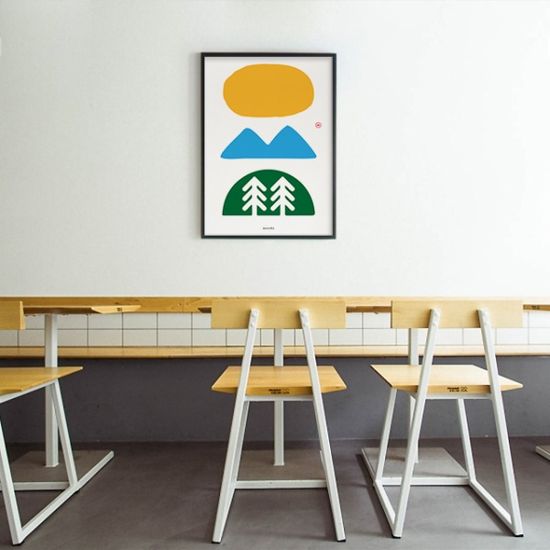 네이처 2 M 디자인 포스터 