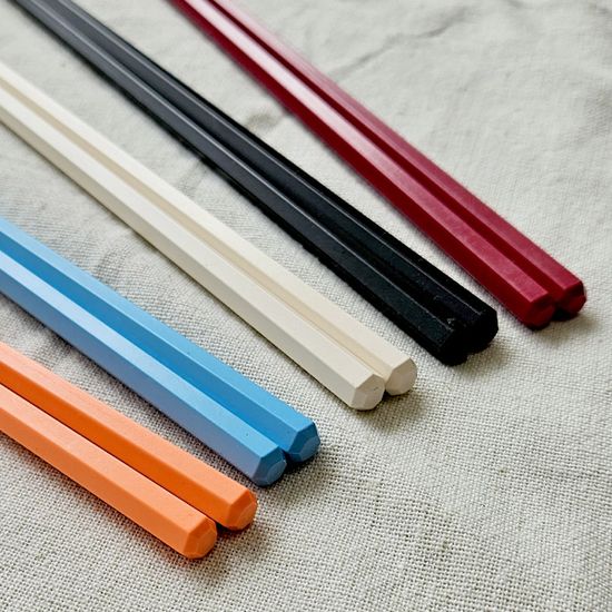 Holin 육각 PBT 파스텔 항균 젓가락 3개입, 택 1