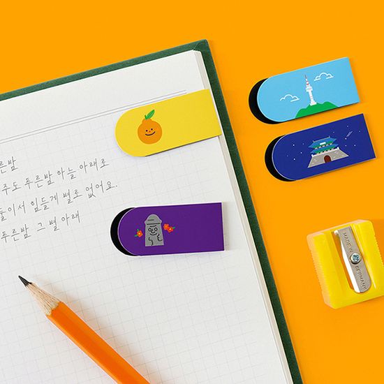 비비드 인덱스 마그네틱 북라인마커