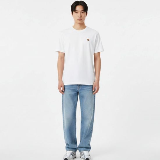 메종키츠네 레귤러폭스 라운드넥 반팔티셔츠