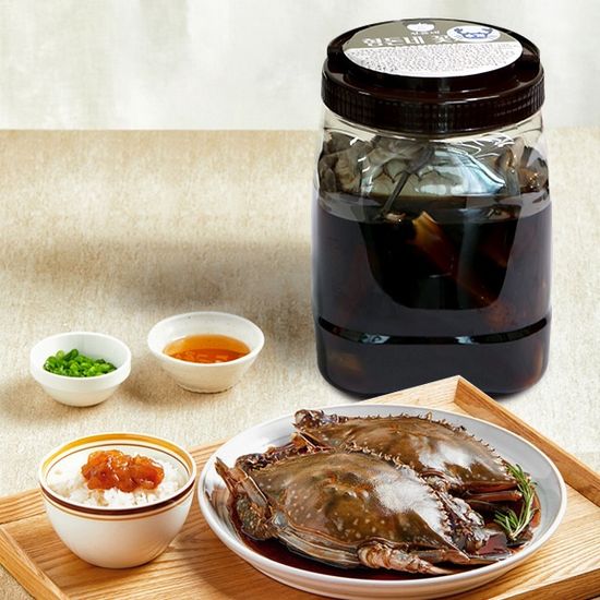 [가정식탁] 연평도에서 잡은 간장꽃게장 1.5kg/2마리
