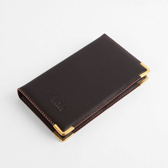 오피스 카드명함집(240장) 가죽 명함지갑(WBDF2F5)