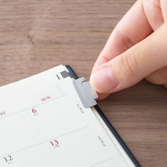 Index Clips Slim - Sliver