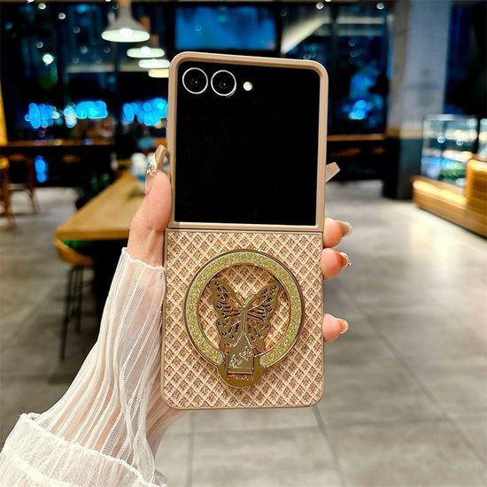 갤럭시 z플립 다이아 맥세이프 나비 거치대 폰 케이스